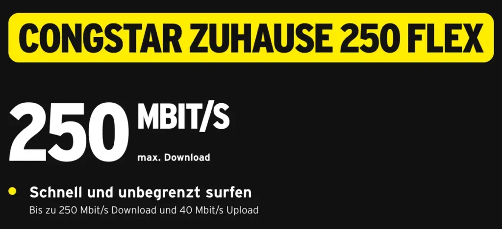 Congstar Gutschein - 15% Rabatt auf Internetanschluss 3 congstar Internetanschluss günstiger