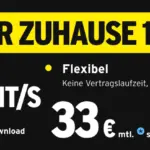 Neue congstar Aktion: Zuhause 100 Flex DSL ohne Bereitstellung + 30 € Bonus