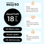 DSL Anschluss für unter 20 Euro – dauerhaft günstiges Internet mit eazy50